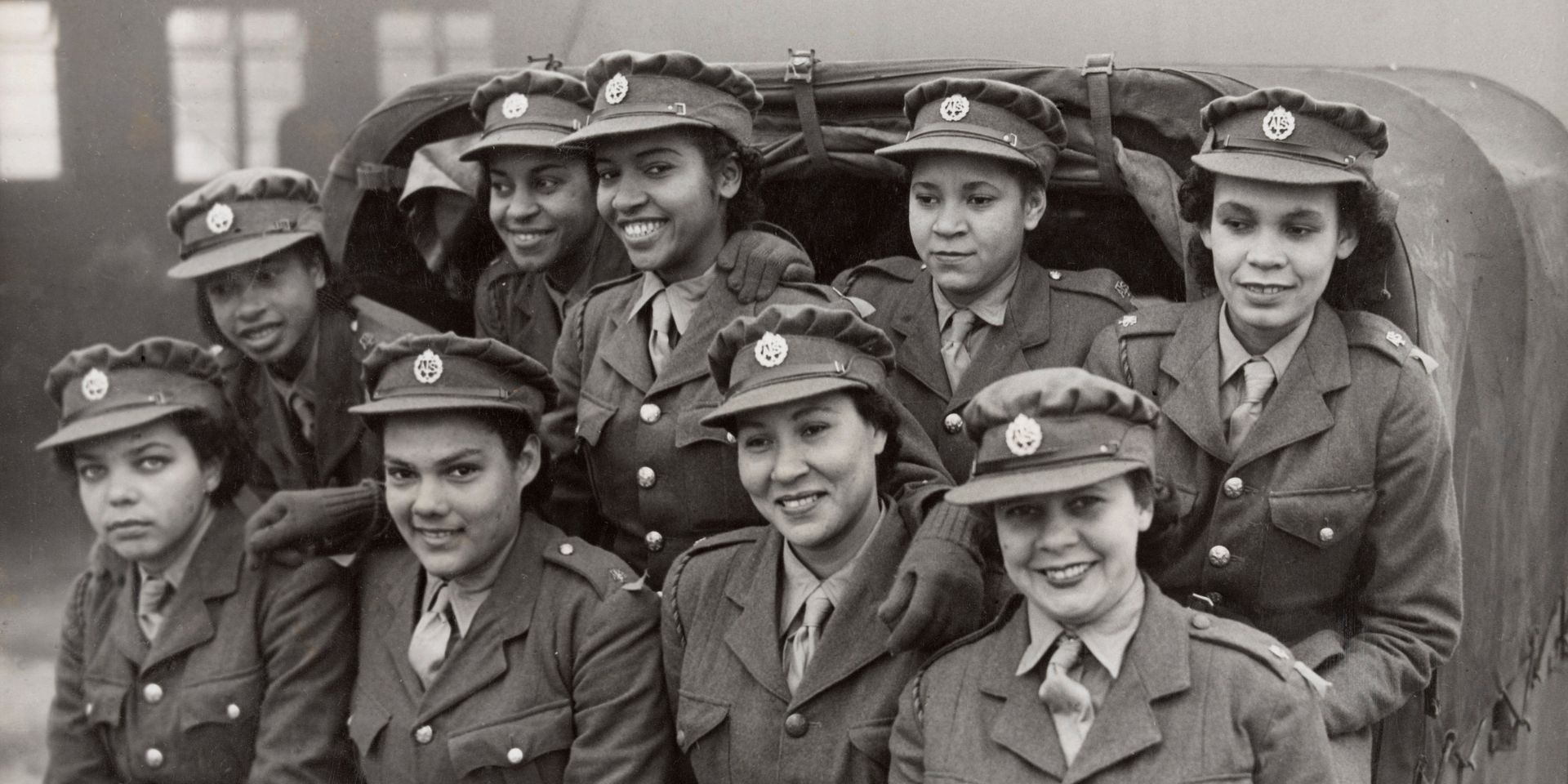 Women of the all-female Auxillary Territorial Force