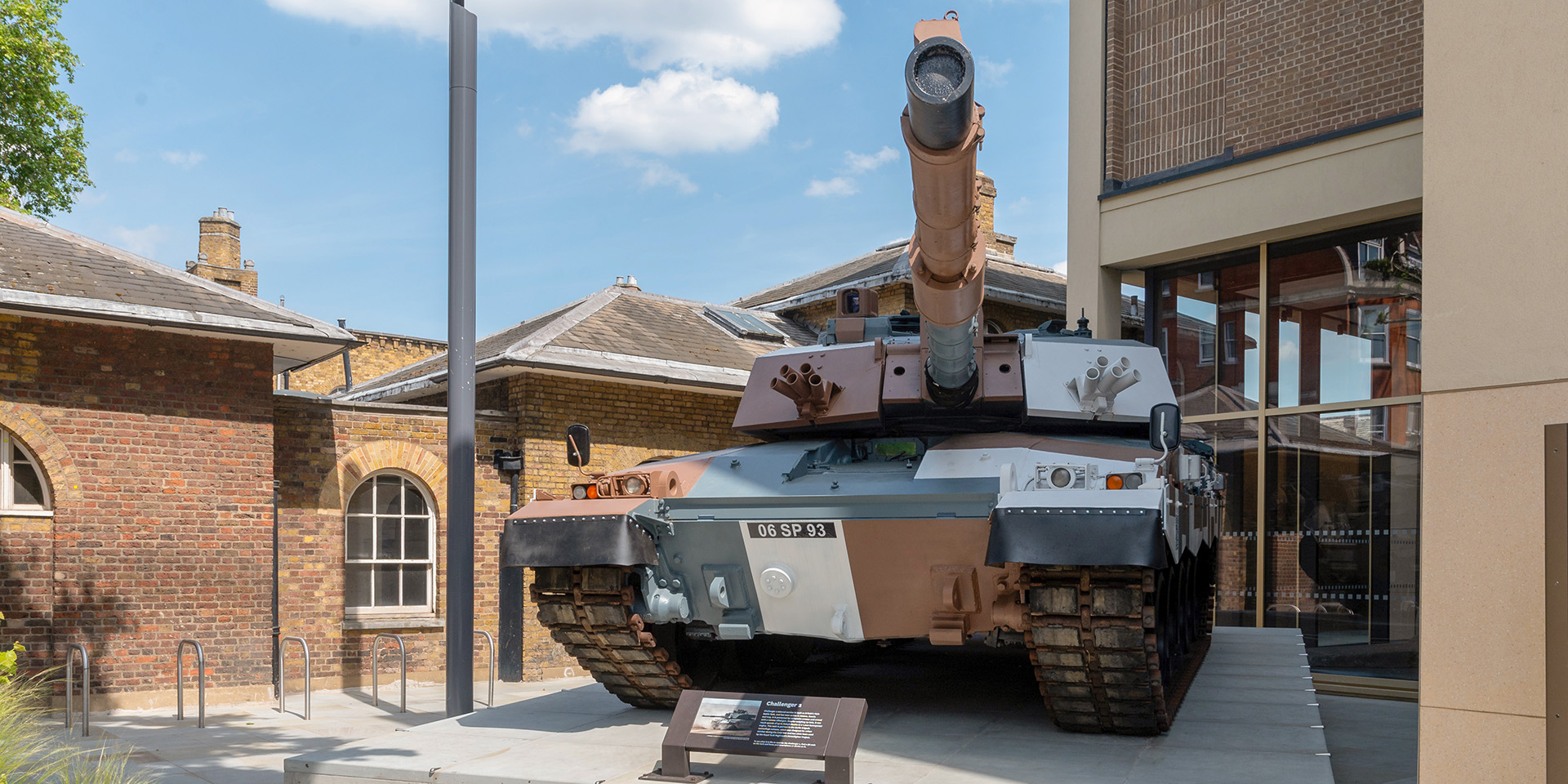 Challenger tank outside the National Army Museum