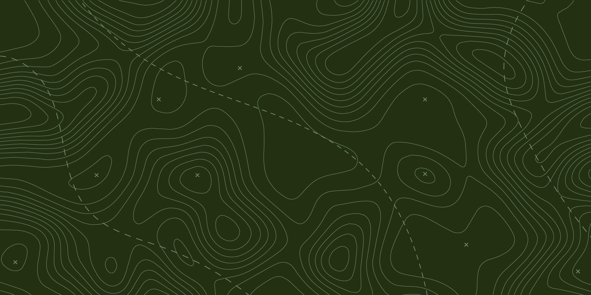 Contoured map pattern